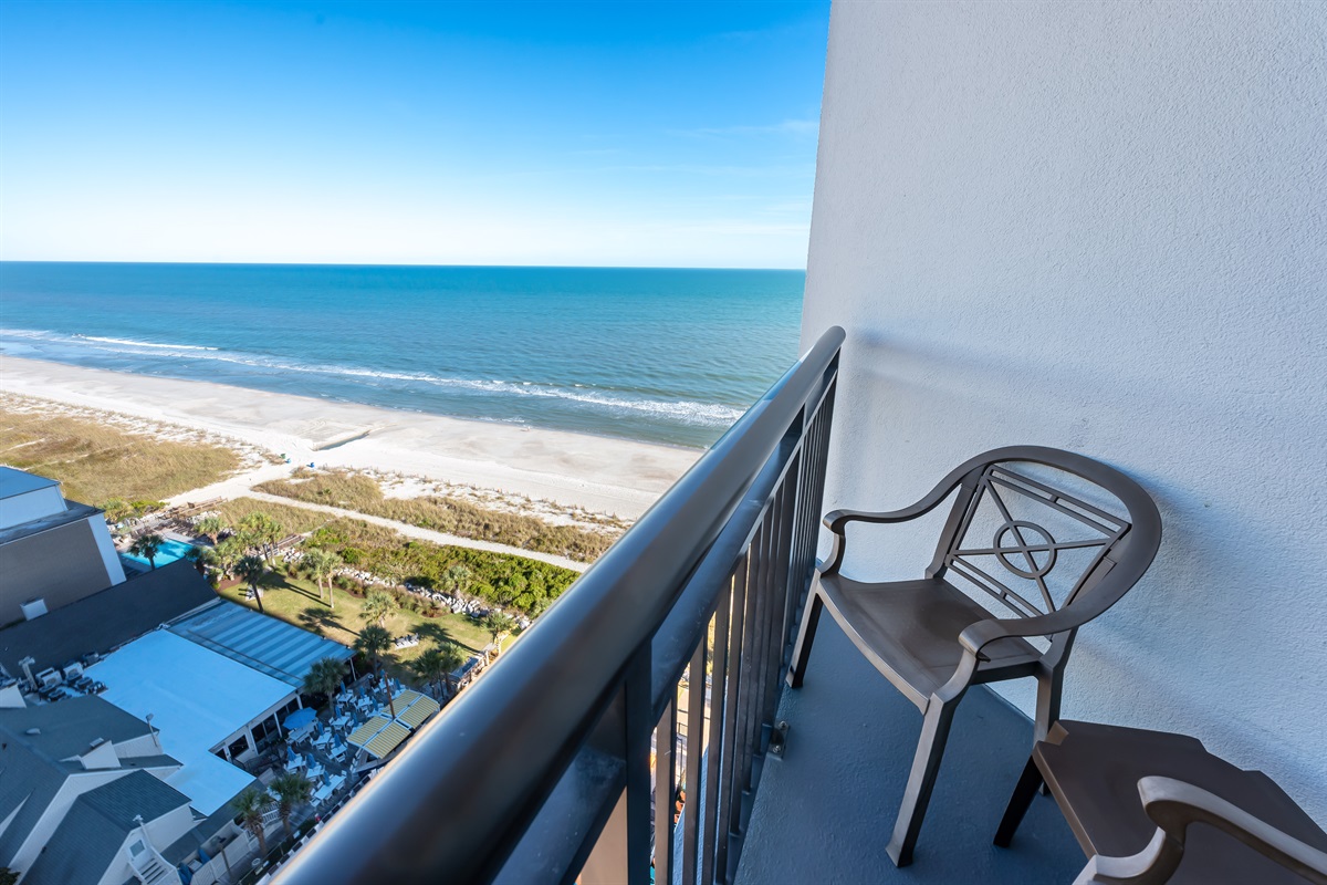 Breathtaking Views from Balcony!