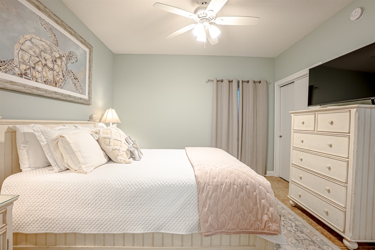 Second bedroom with queen bed