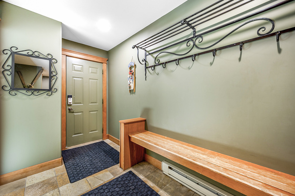 Entrance and Hallway, lots of room for boots and coats