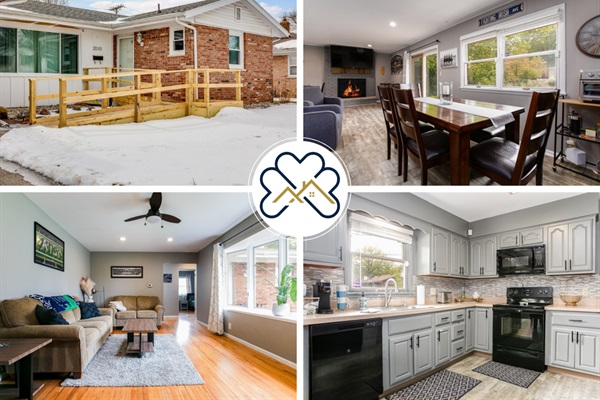 Golden Shamrock<>3BR Home 3min to ND