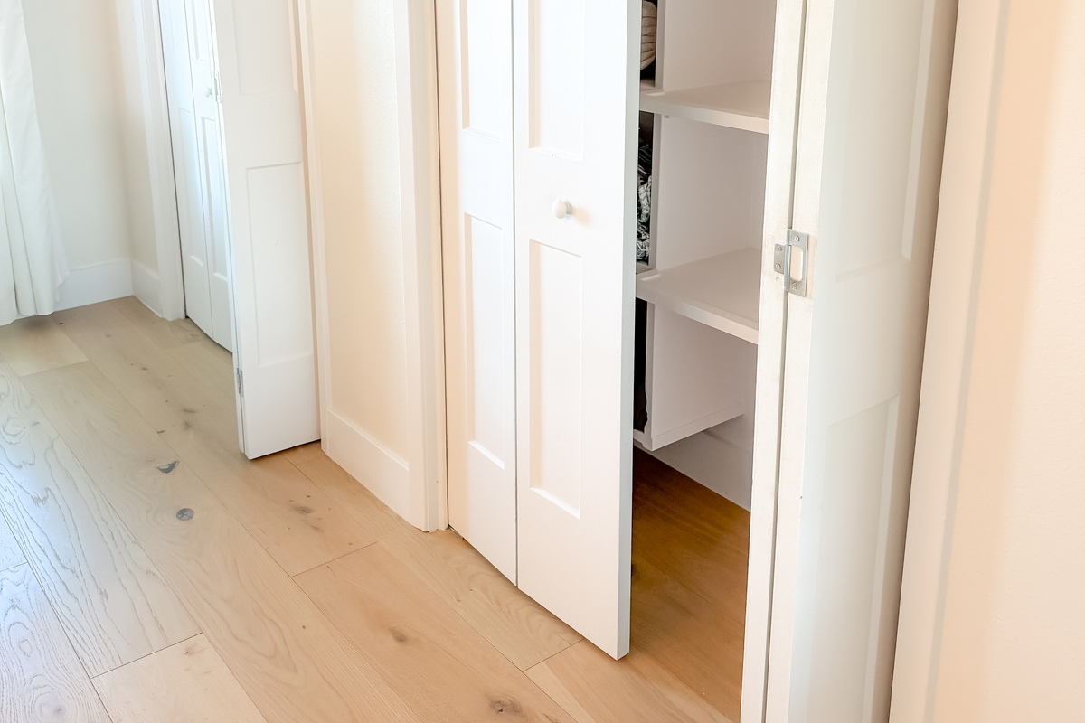 Spacious closet