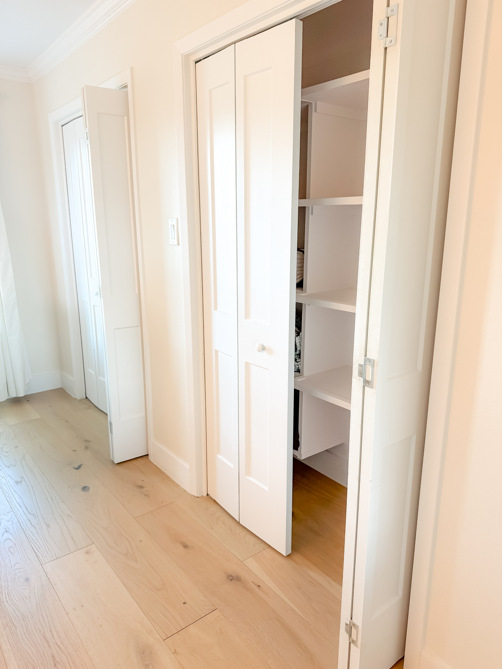 Spacious closet