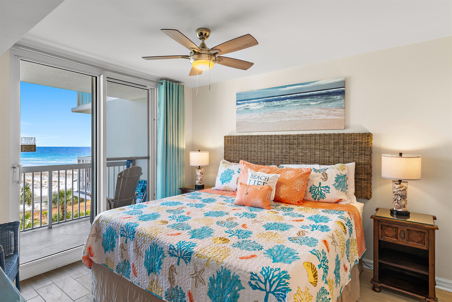 View from main bedroom