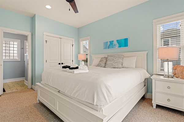 Large double closet