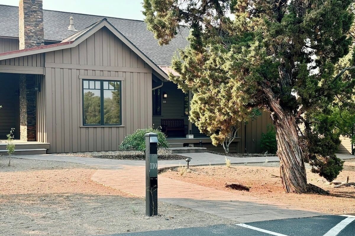 Two parking spaces in front of unit