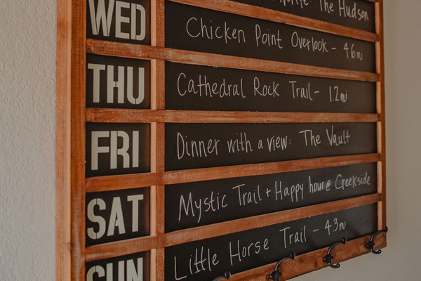 Explore local trails, dining, and experiences right from your home base