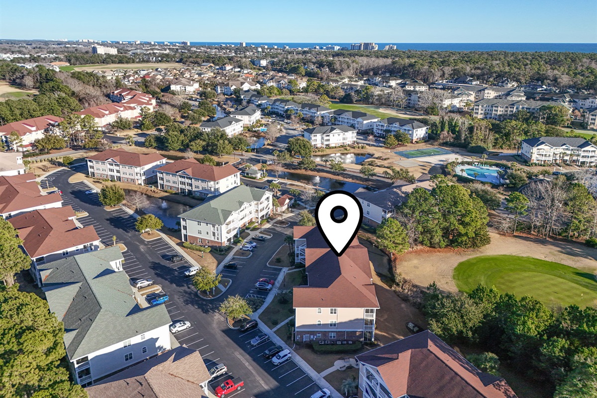 Cypress Bend Ariel view