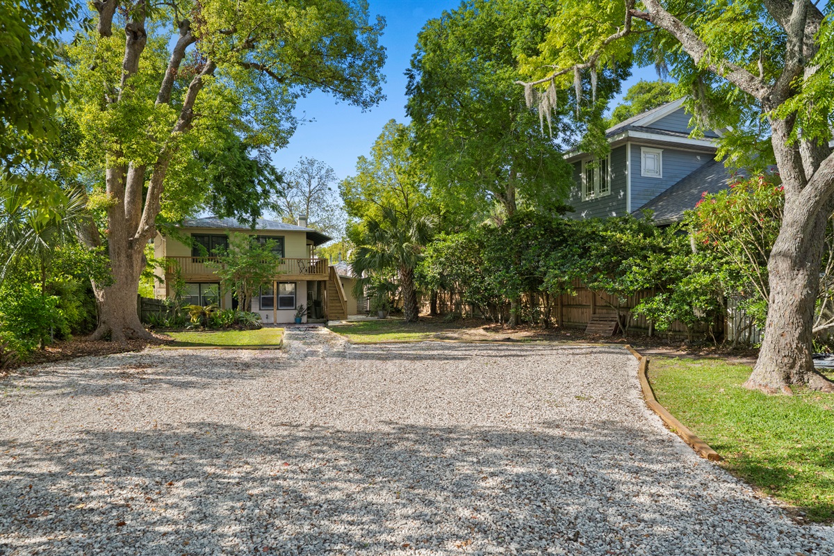 free off street parking in St Augustine! It's a part of the great deal you signed up for!