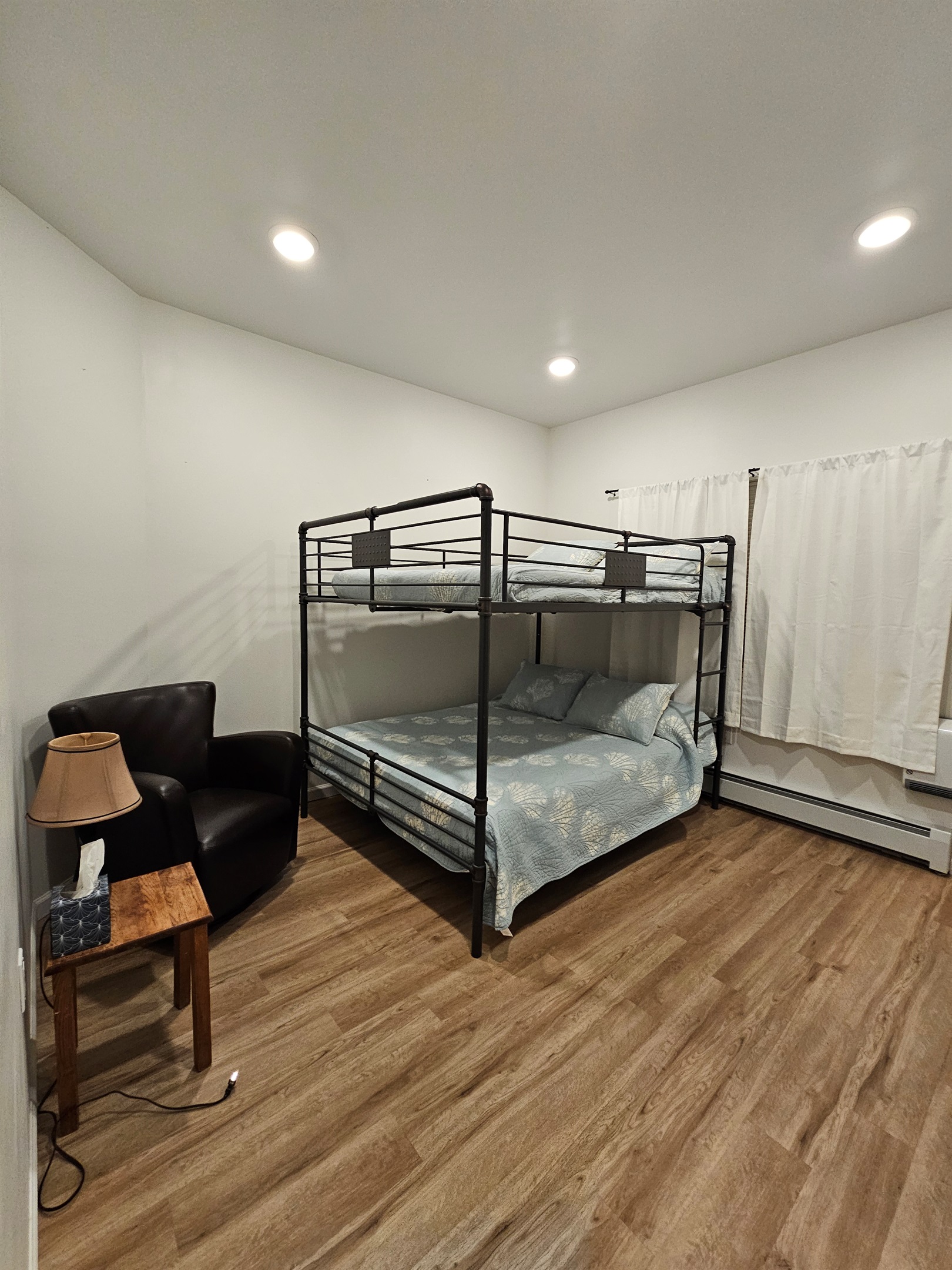 Bedroom 2 with Full Size Double Bunkbeds
