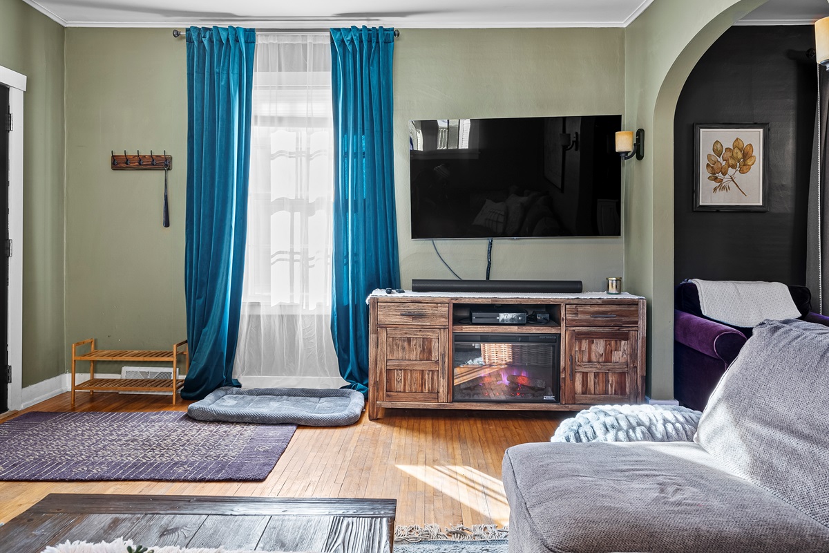 Movie watching on the most comfortable couch.