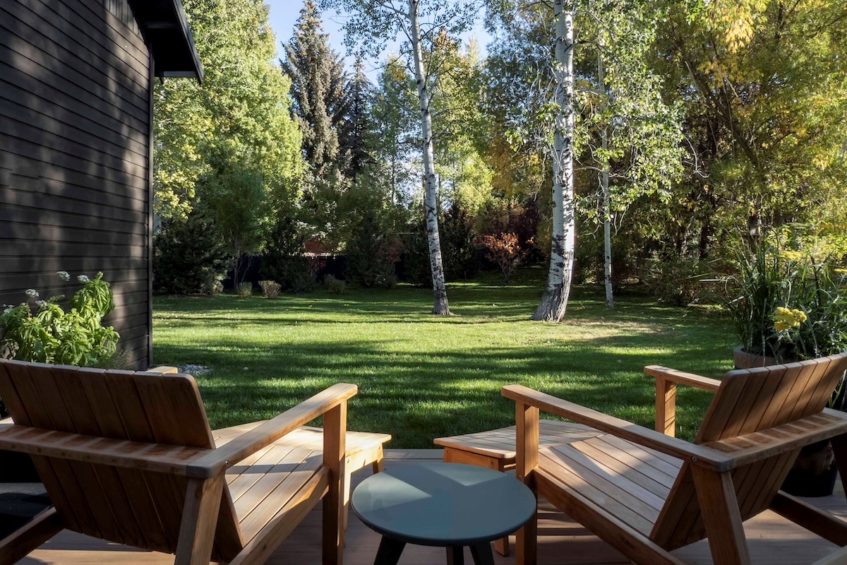 Lawn View from the Deck