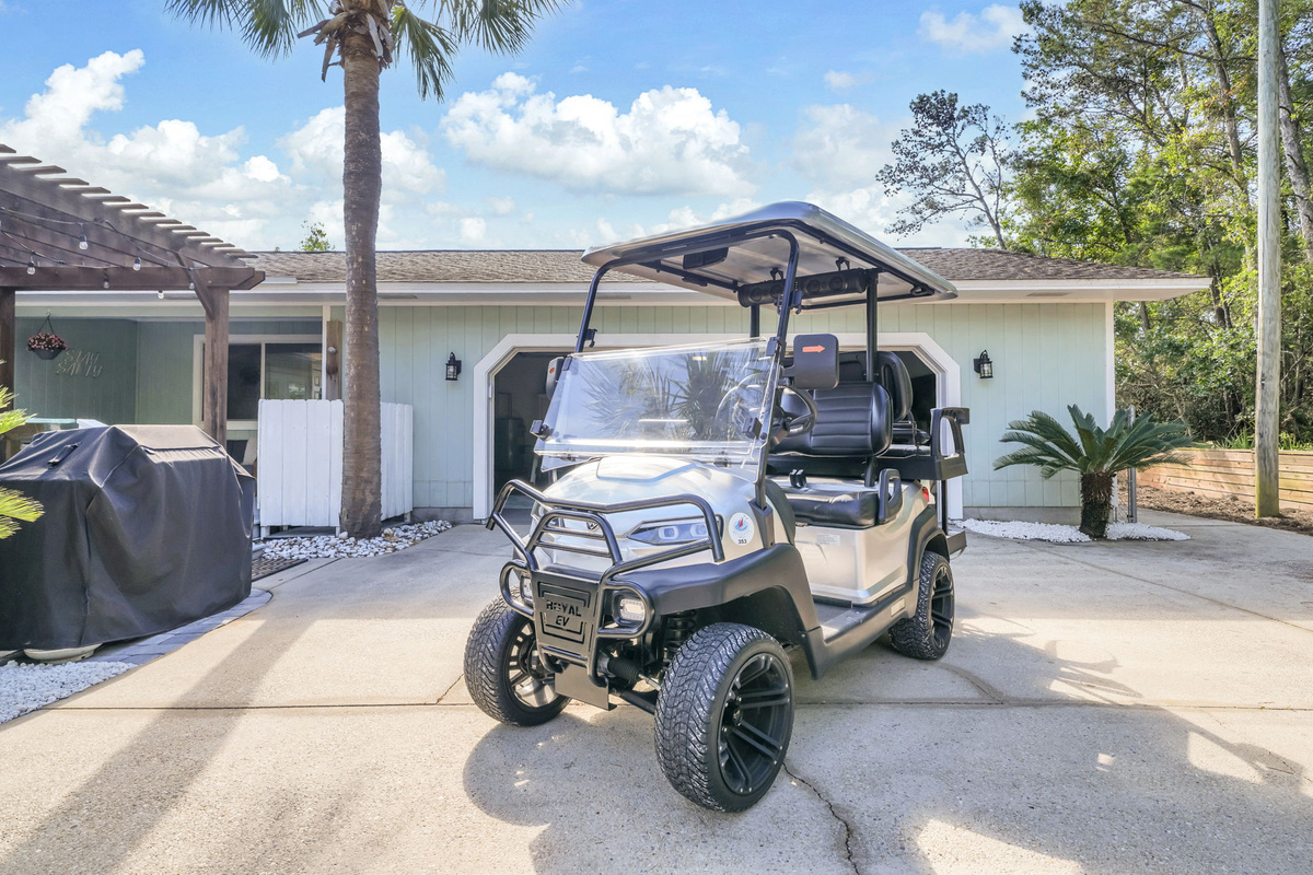 Golf Cart included