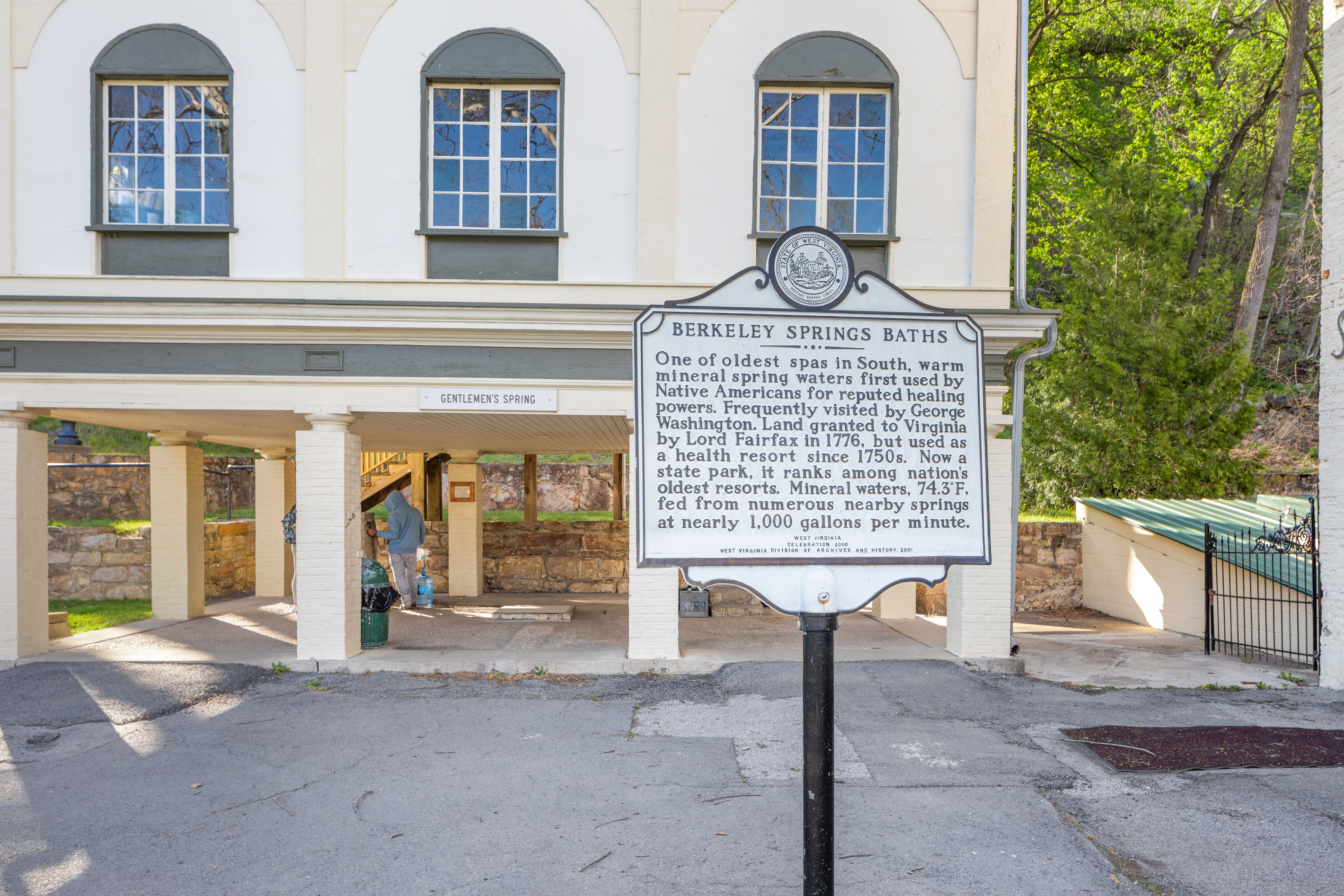 Step into history in Berkeley Springs, WV — America's original spa town, celebrated for its warm natural springs and centuries-old wellness traditions. Even George Washington came here to soak in the healing waters.