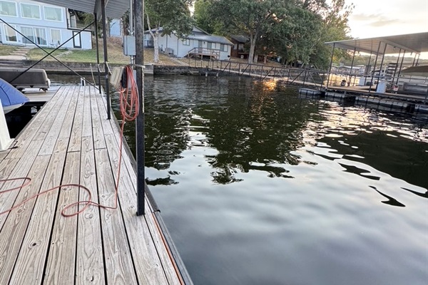 Owners have their boat in the slips, but you are welcome to side tie to the dock. We will provide a large boat bumper for you if needed.