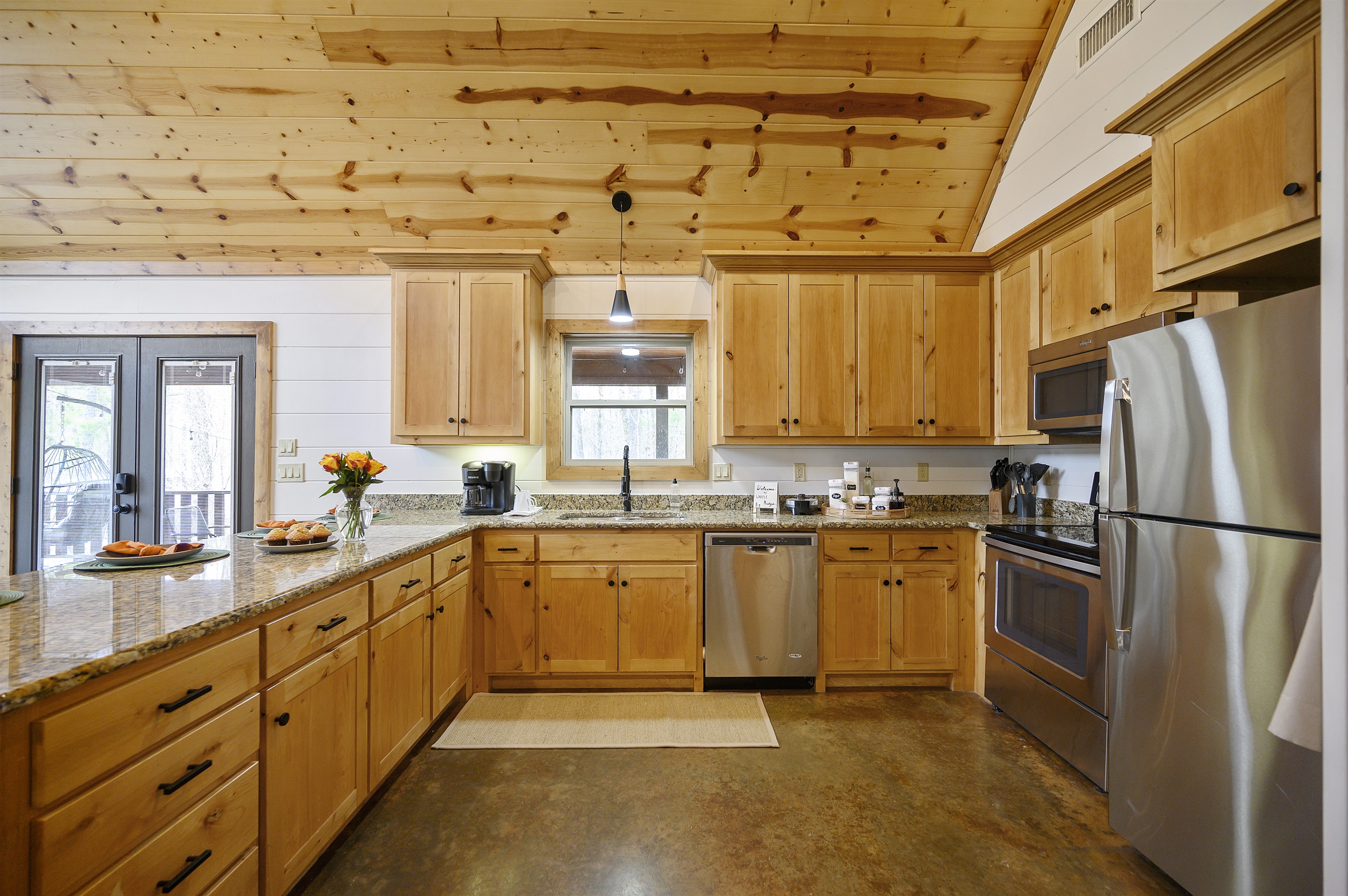 Indulge your inner chef in our fully equipped kitchen