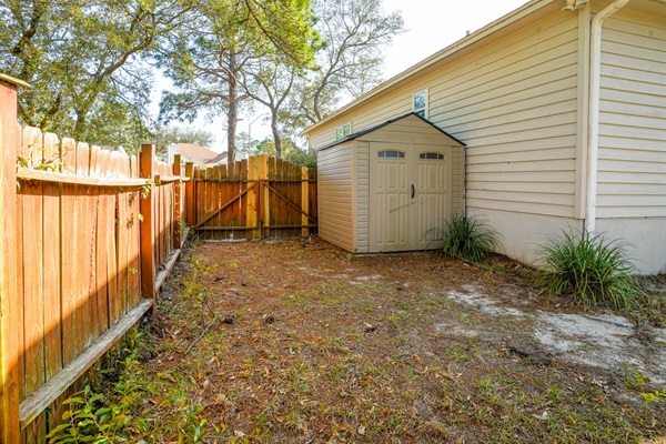 Fenced Yard