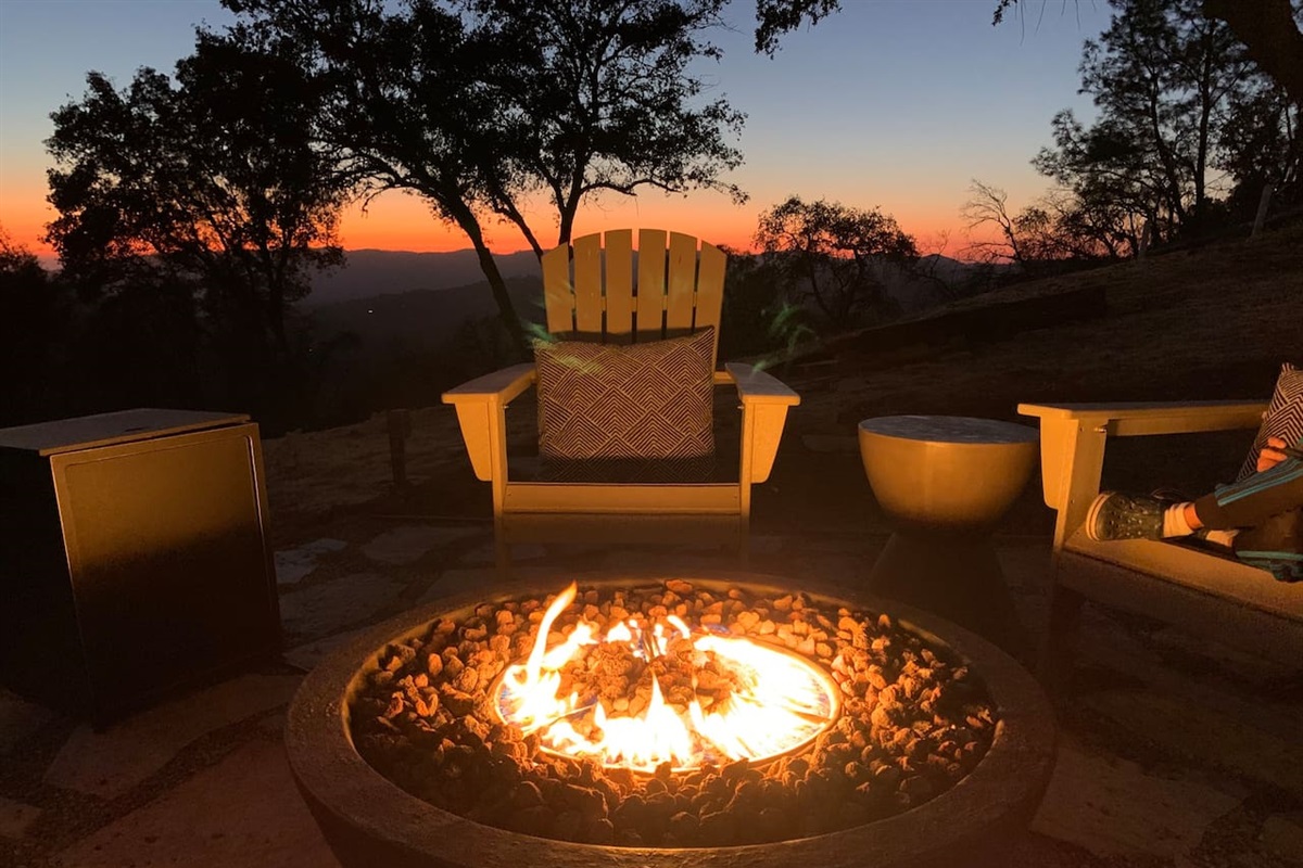 Fire bowl. Seasonal use only. Not available May-Sep, during high-fire season.