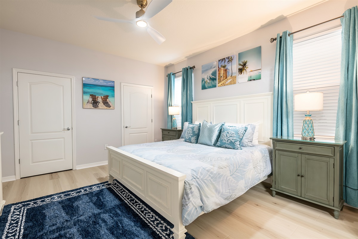 Master Bedroom 1 with King Bed and En-Suite Bathroom