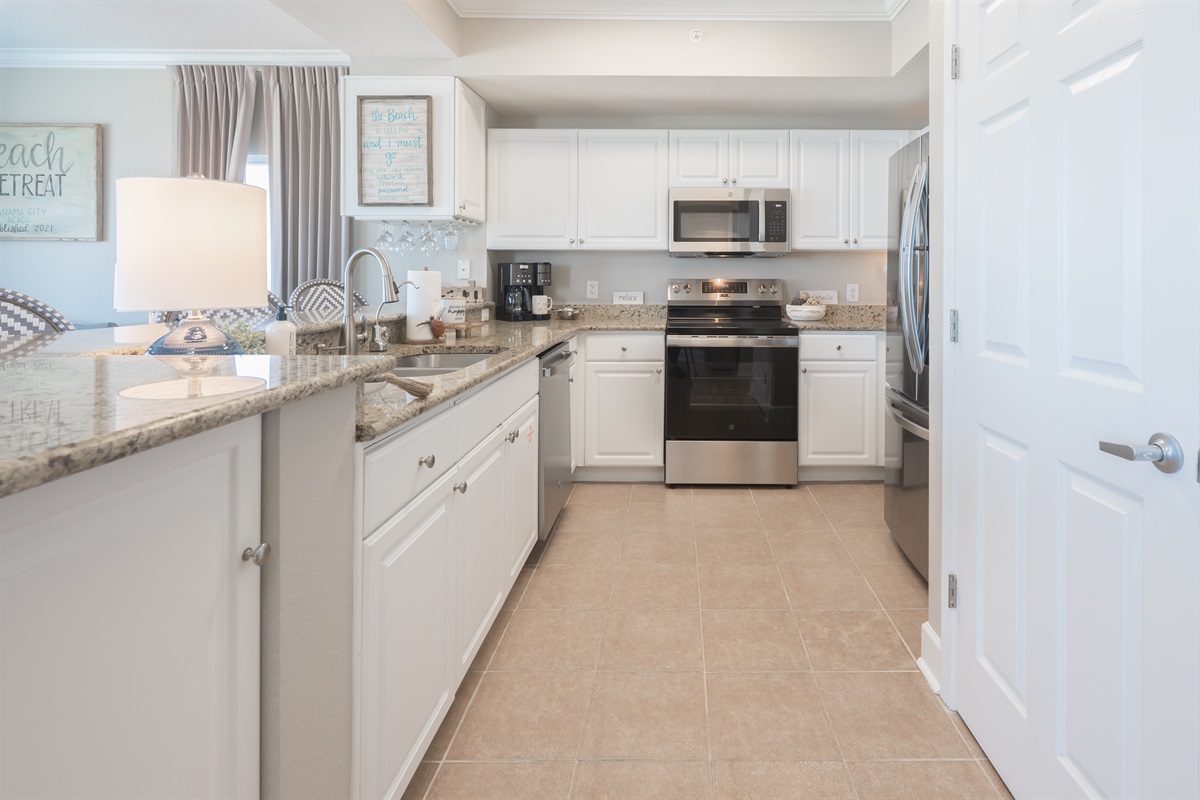 Everything you need and just steps from the beach with all new appliances