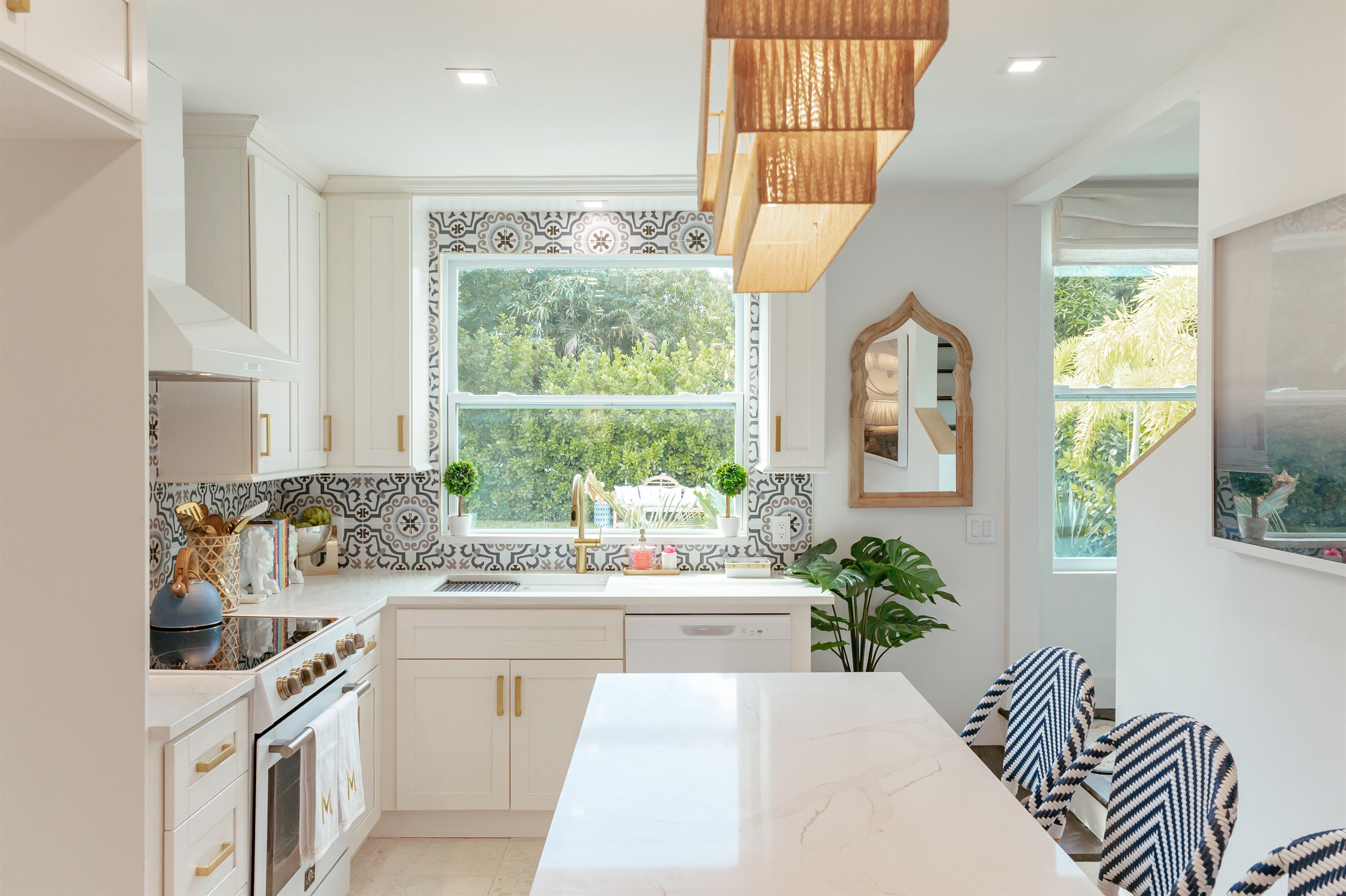 Our chef's kitchen is a dream, with everything you need to make memorable home-cooked meals.