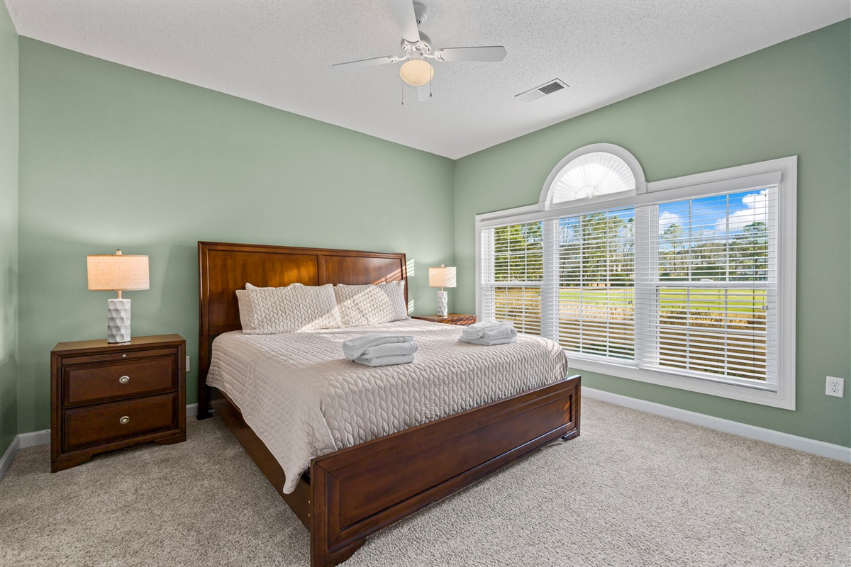 Large Main Bedroom with king and ensuite