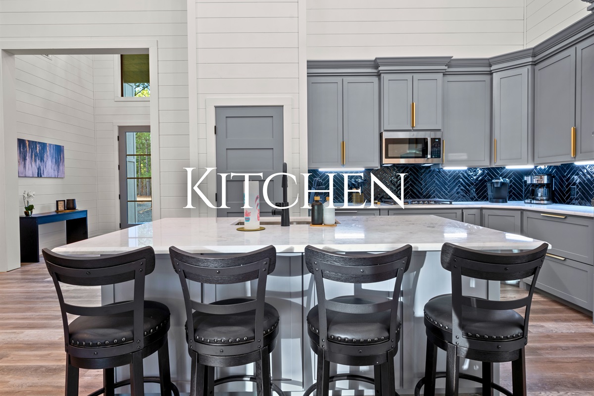 The spacious kitchen and dining area connect seamlessly with the living room, making it easy to cook, serve, and gather all in one place.