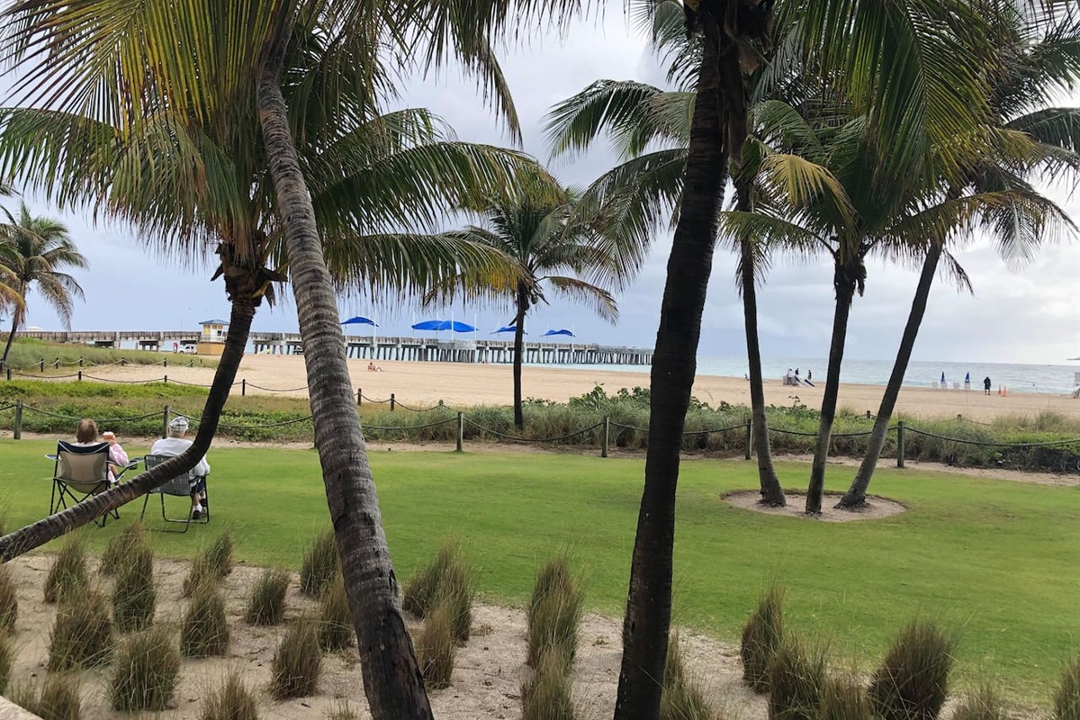 Enjoy the park, the beach or take a stroll on the newly refurbished Pompano Beach Fishing Pier!