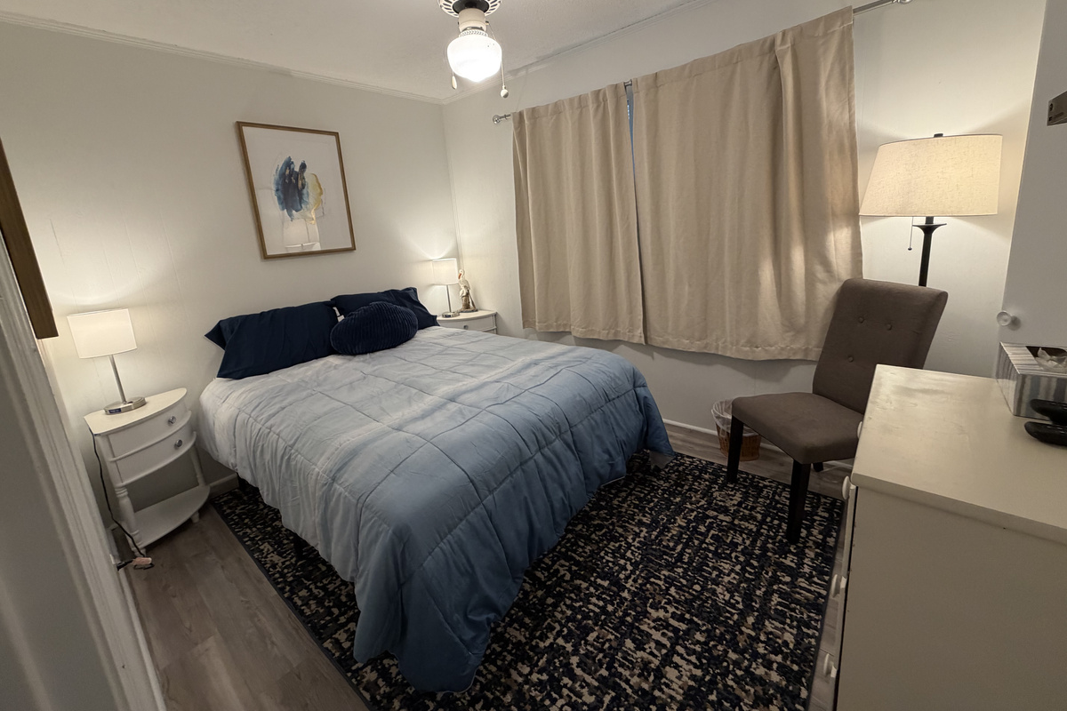 Queen bed