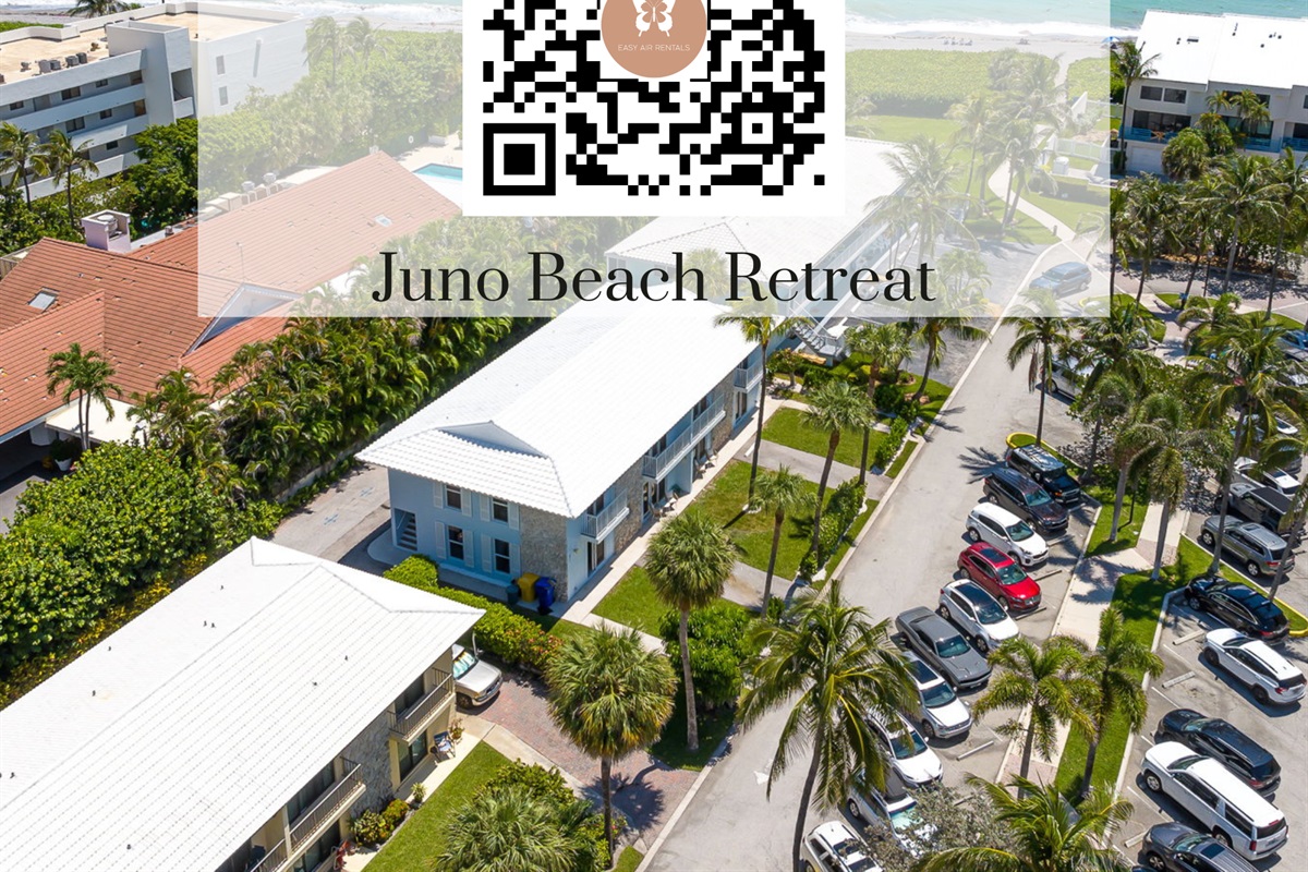 Scan the QR Code to tour the Juno Beach condos