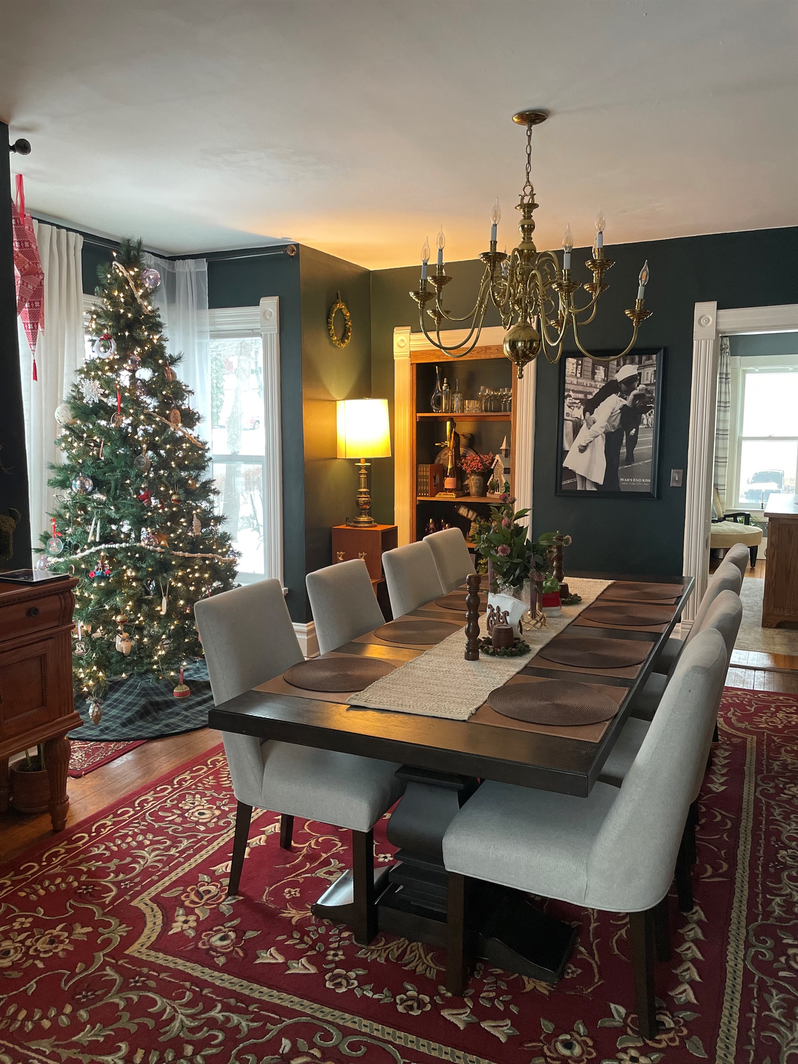 Cozy Christmas. Yes - we decorate!