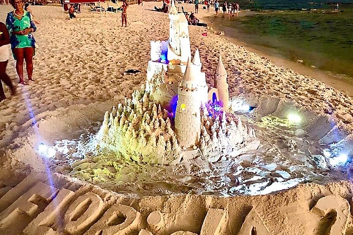 Sand art!