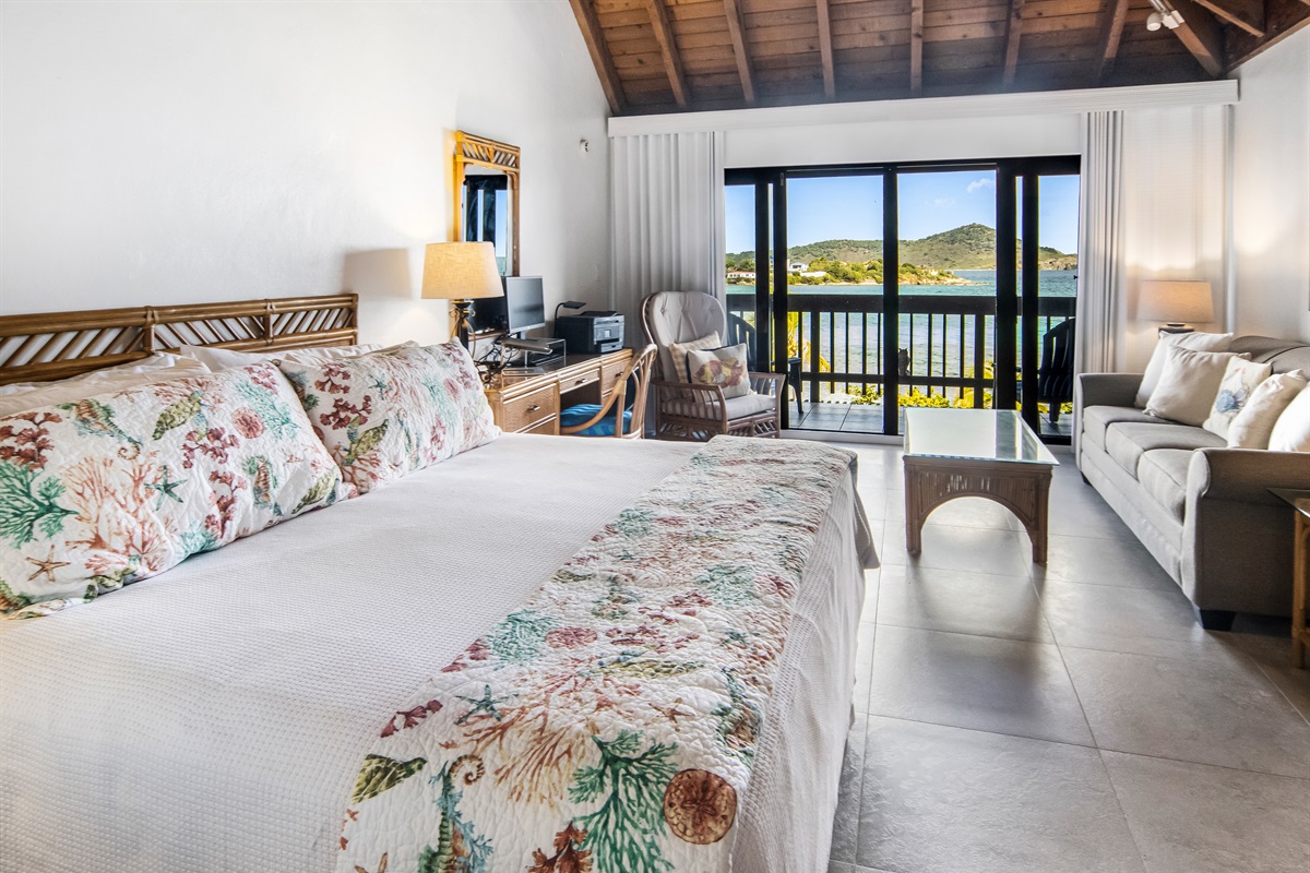 Expansive primary suite with sleeping, lounging, and private balcony access&mdash;all designed for comfort.
