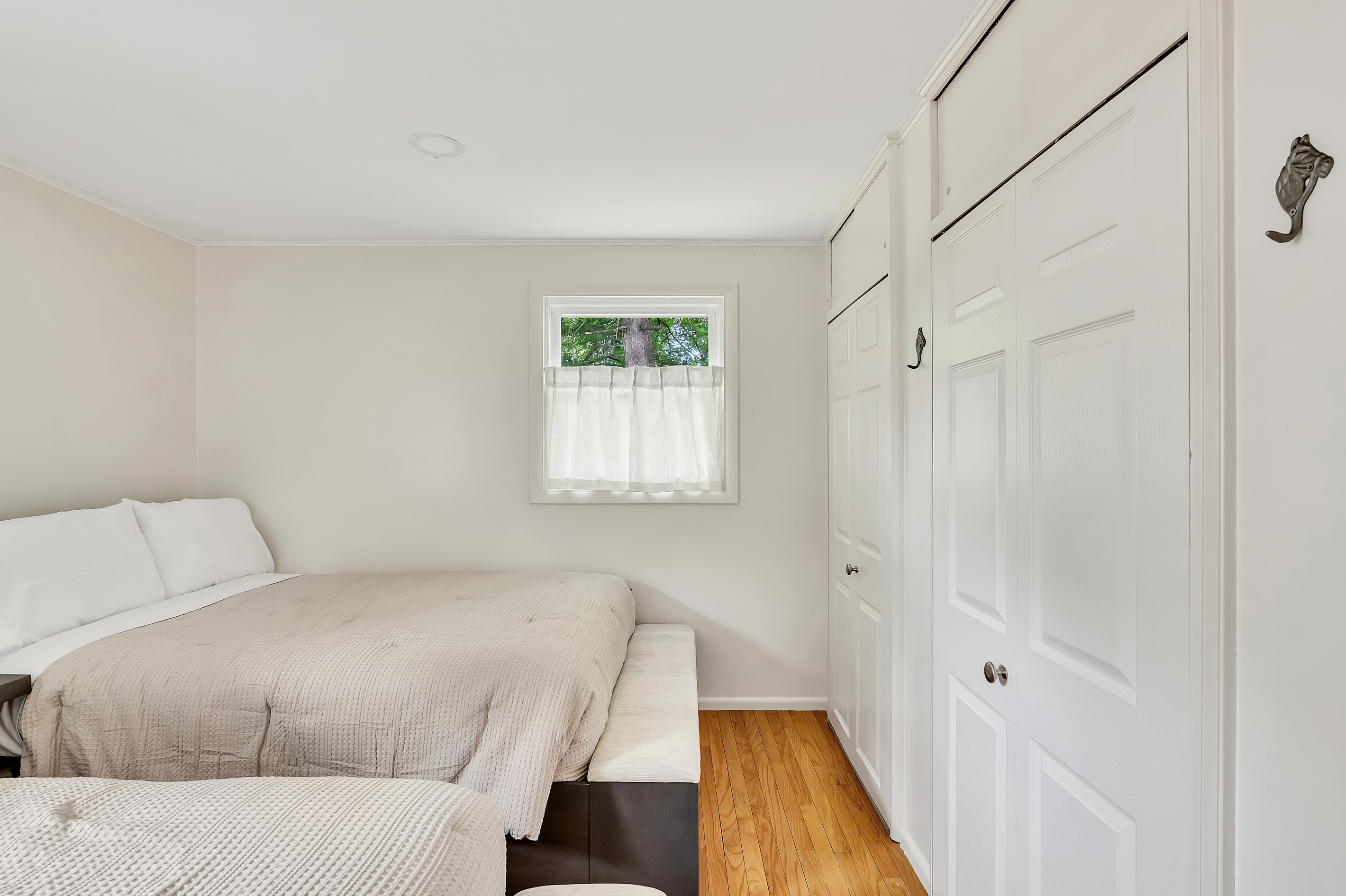 Bedroom #4 – Two Full Beds & Closet