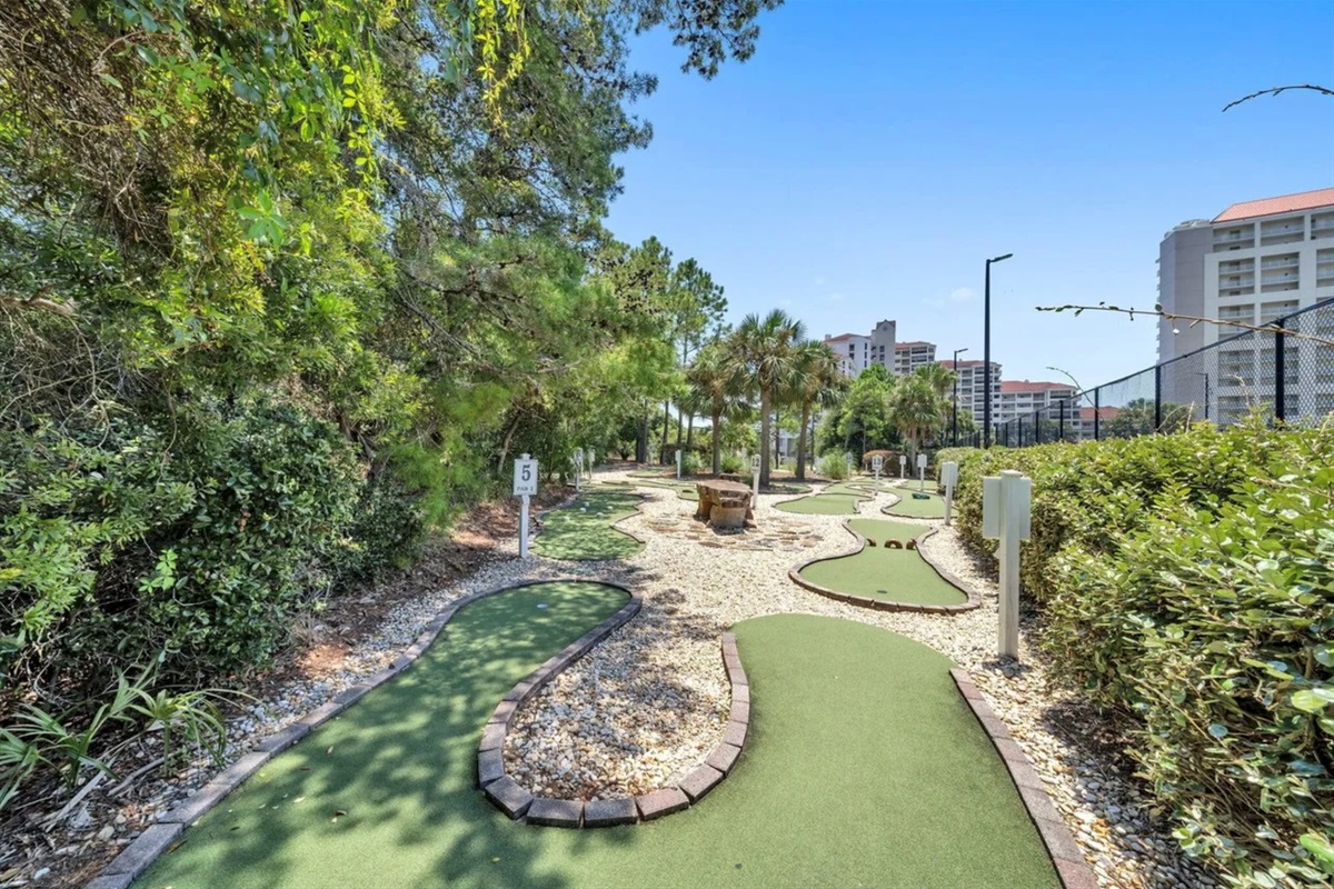 Mini Golf Putting Course