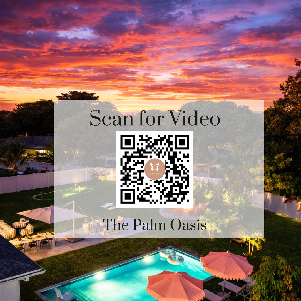 Scan QR Code for a walk-through video of the home!