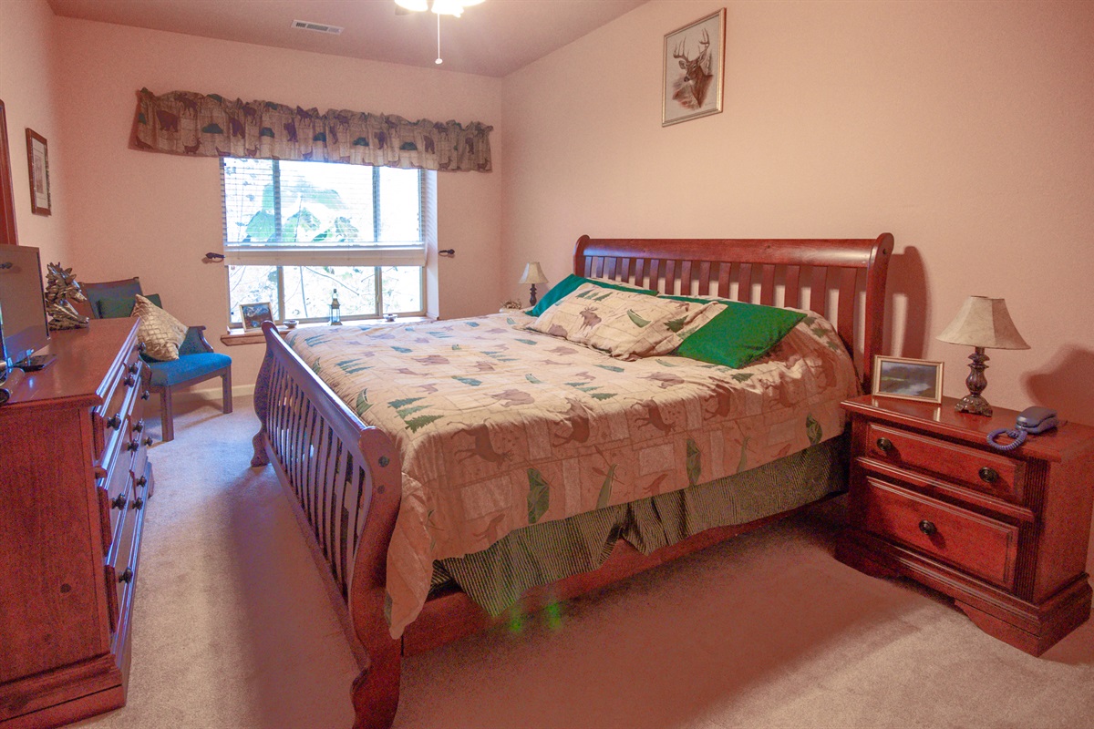 Bedroom 6 - King on the lower level