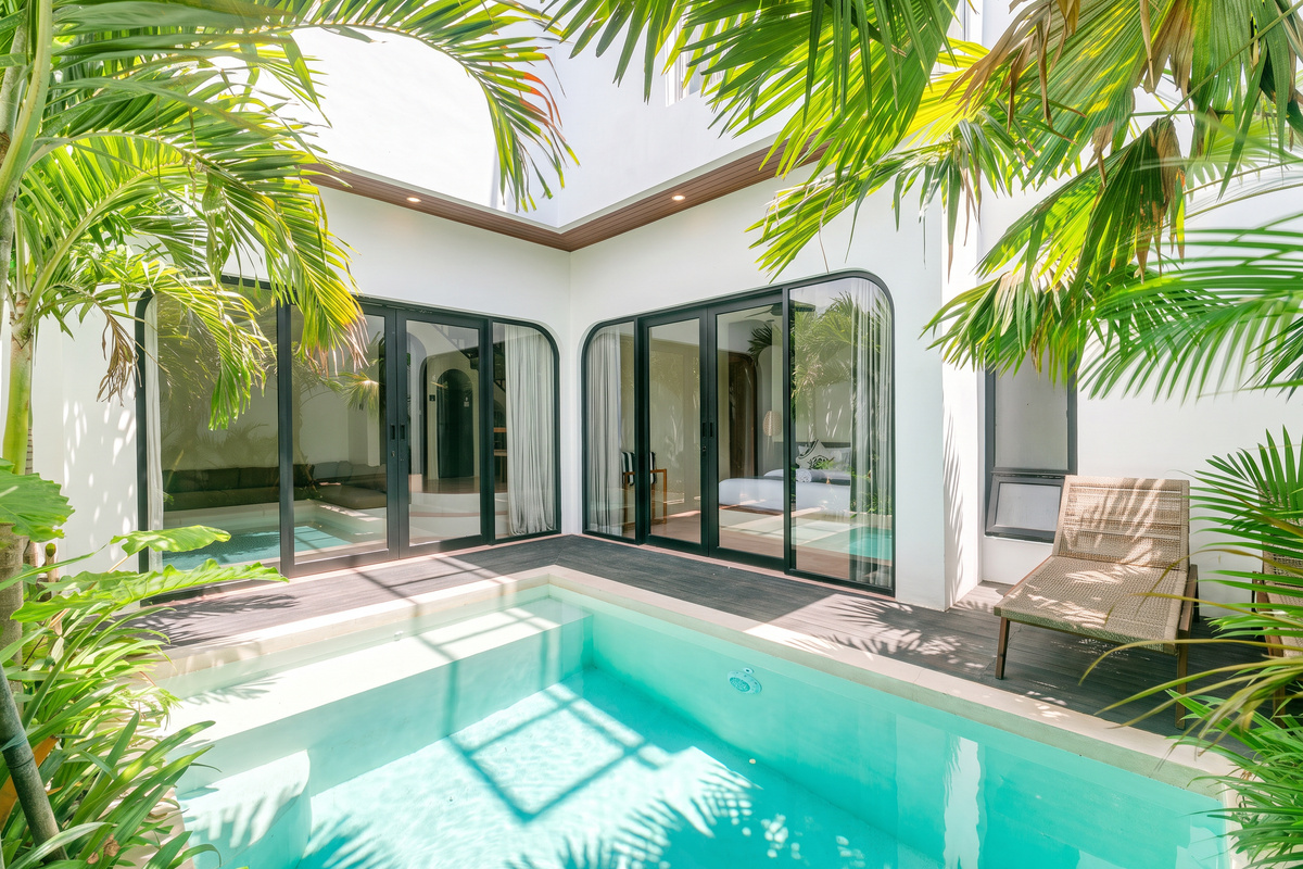 Pool area