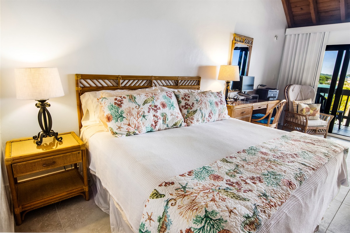 Wake up refreshed in this serene and inviting primary suite.