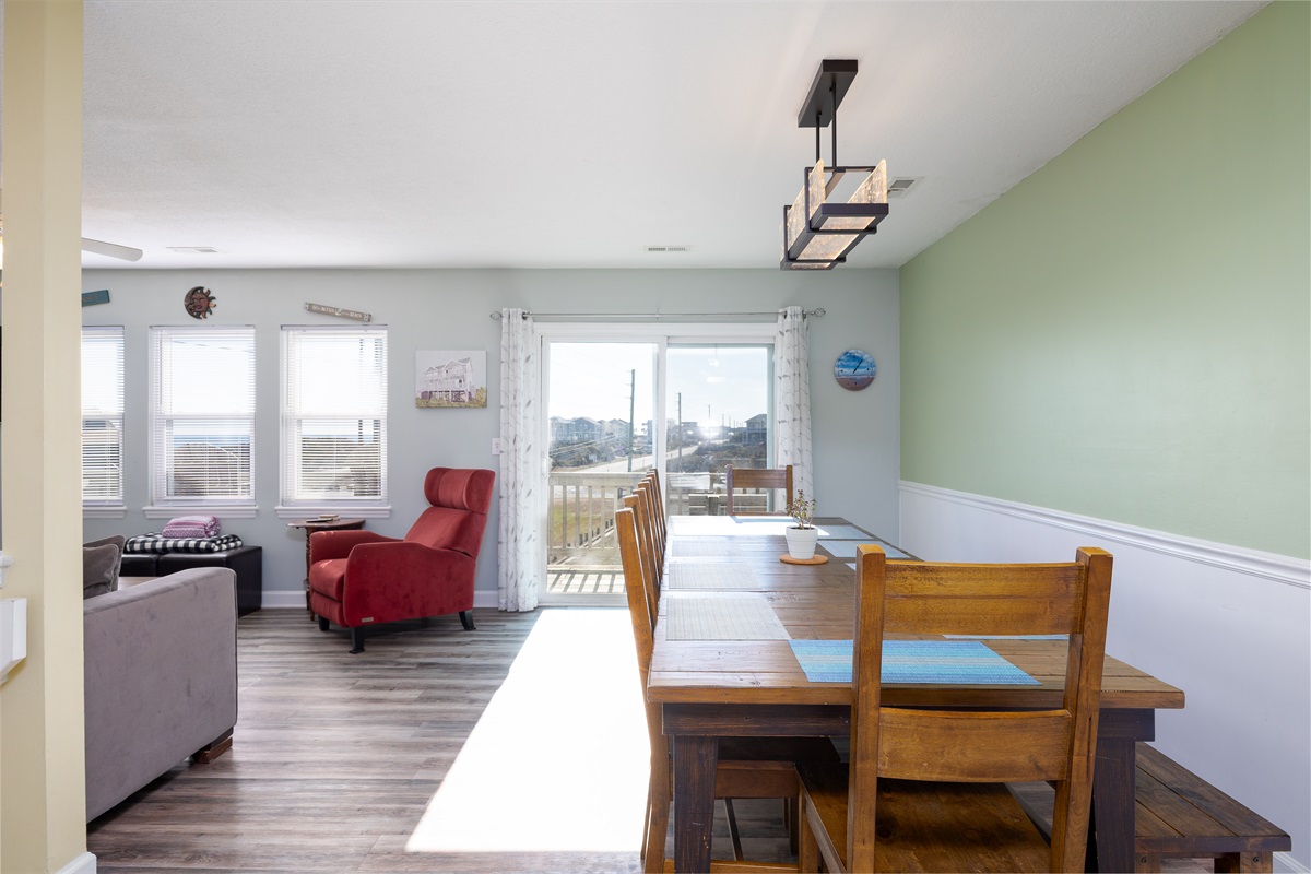 Living area full of natural light