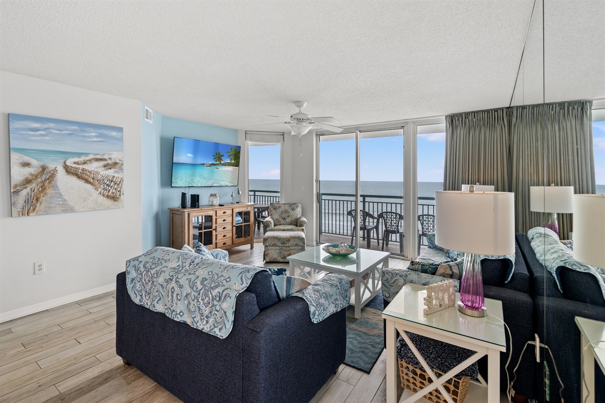 Oceanfront Living Room