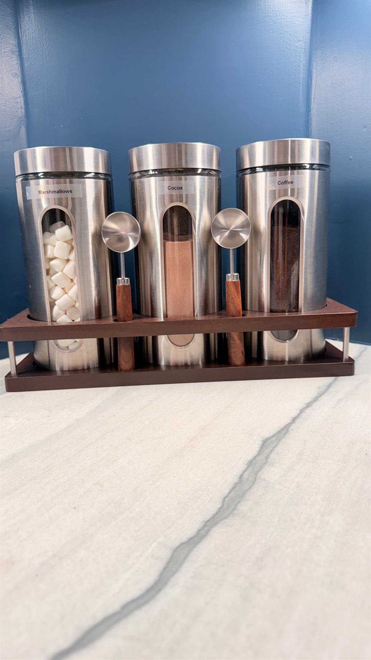 Small comforts, big memories — a touch of cocoa, a handful of marshmallows, and a quiet moment shared over something warm at The Rickhouse Retreat.