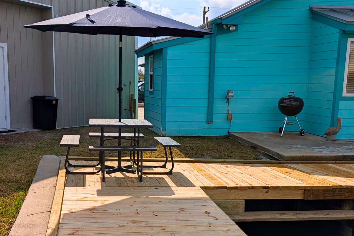 Room to relax while you fish.