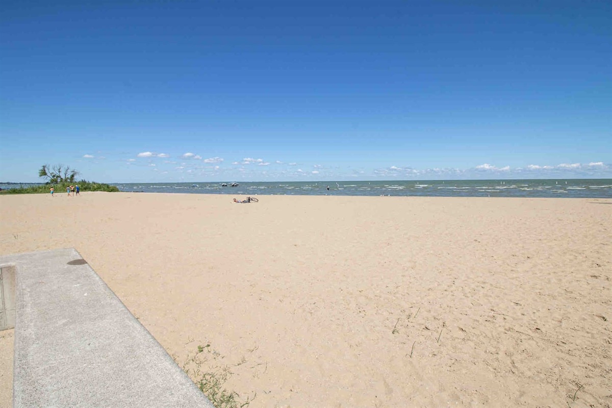 Belle river beach (3 min drive) 