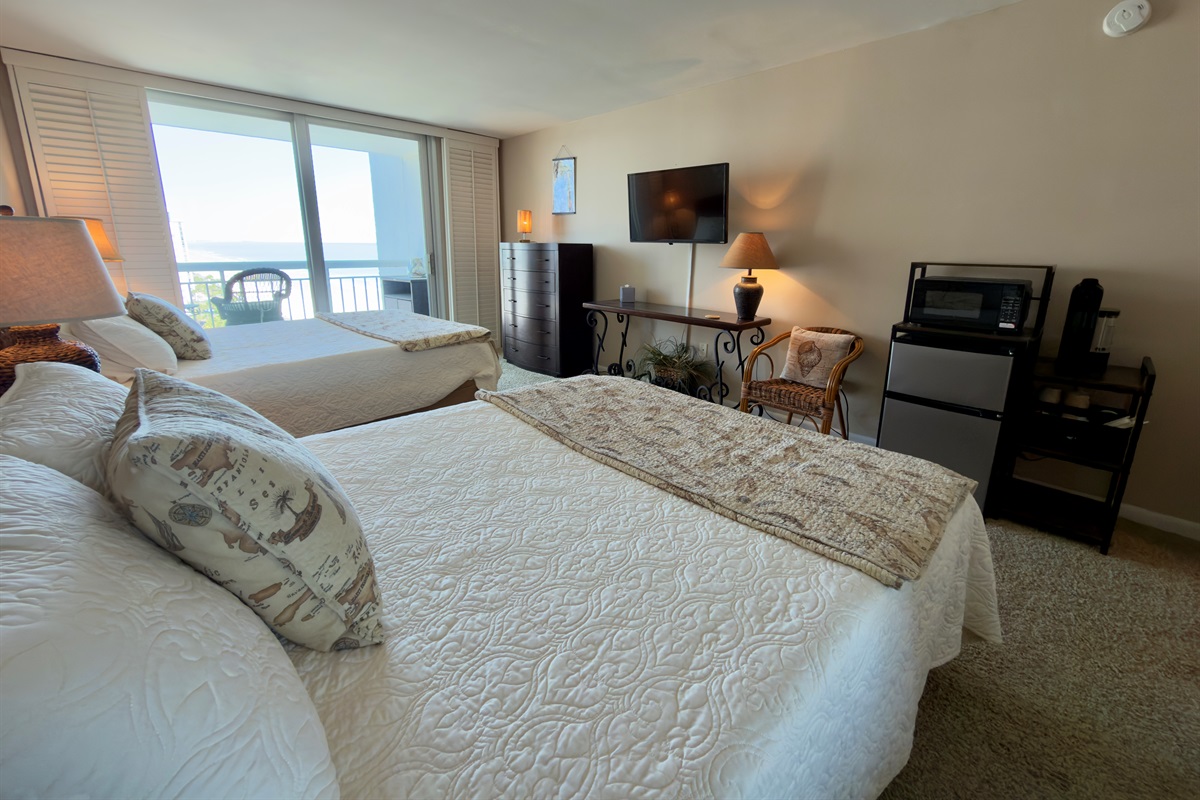 Two Queen Beds In Bedroom