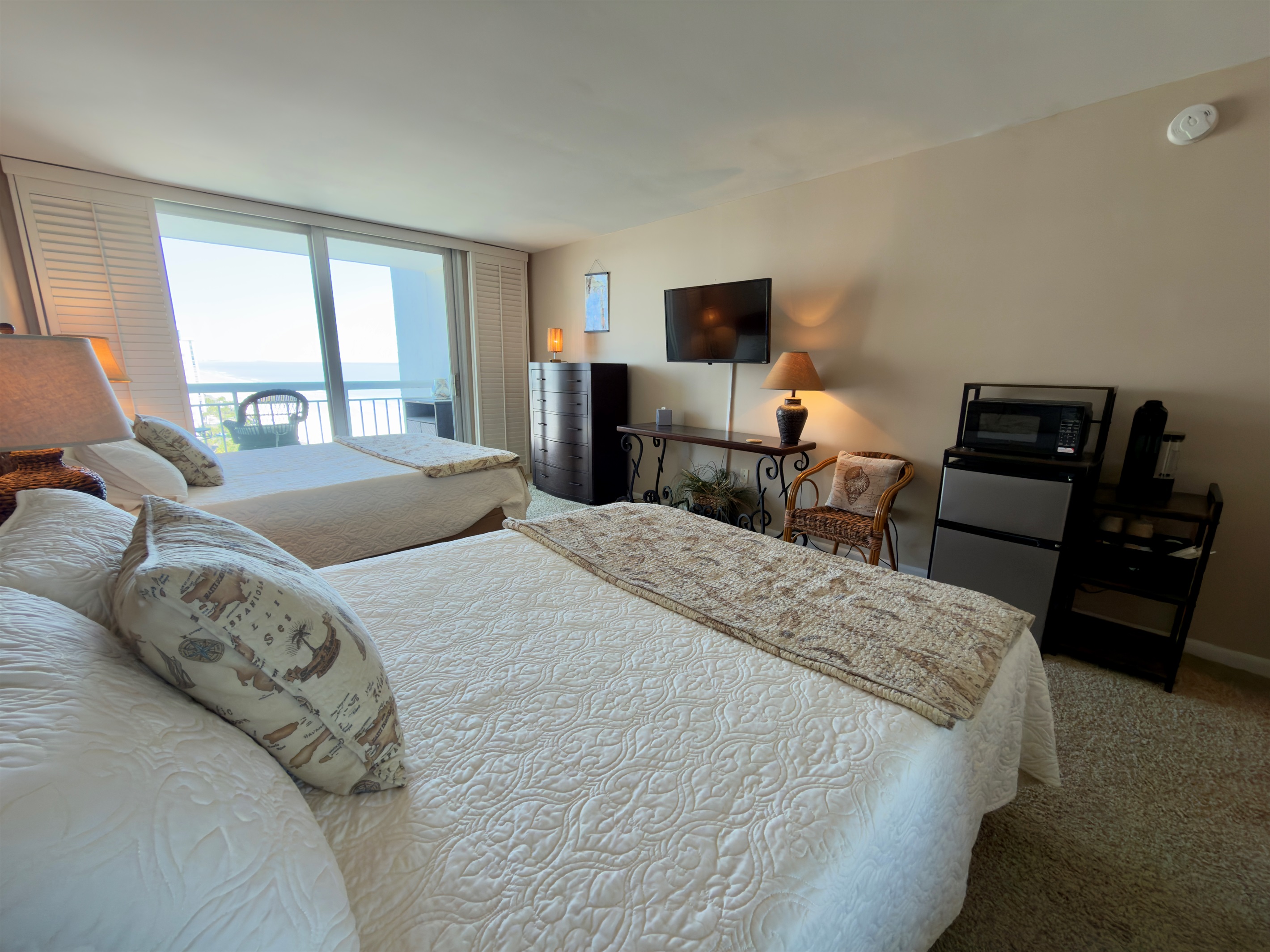Two Queen Beds In Bedroom