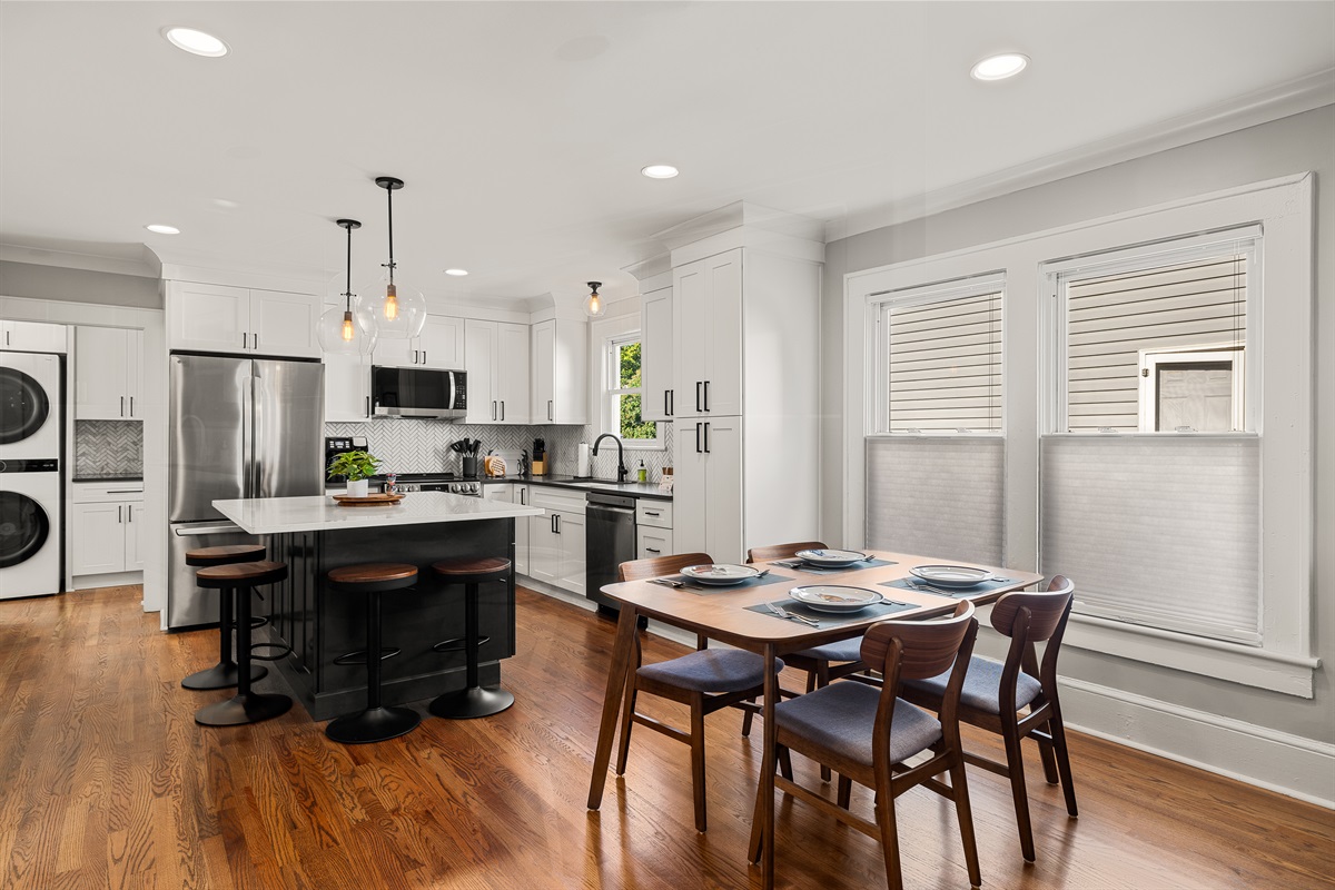 Kitchen and Dining Area