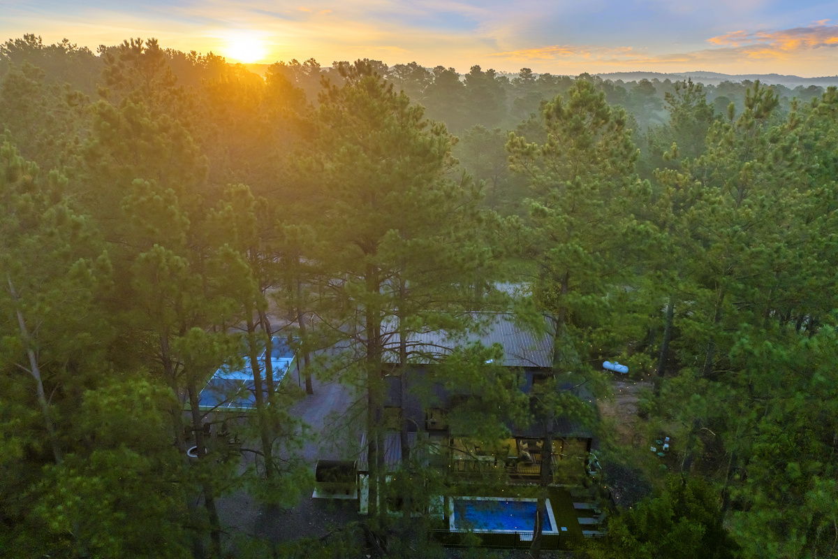 Come for the fun. Stay for sunsets like this. Your little corner of the pines is waiting.
