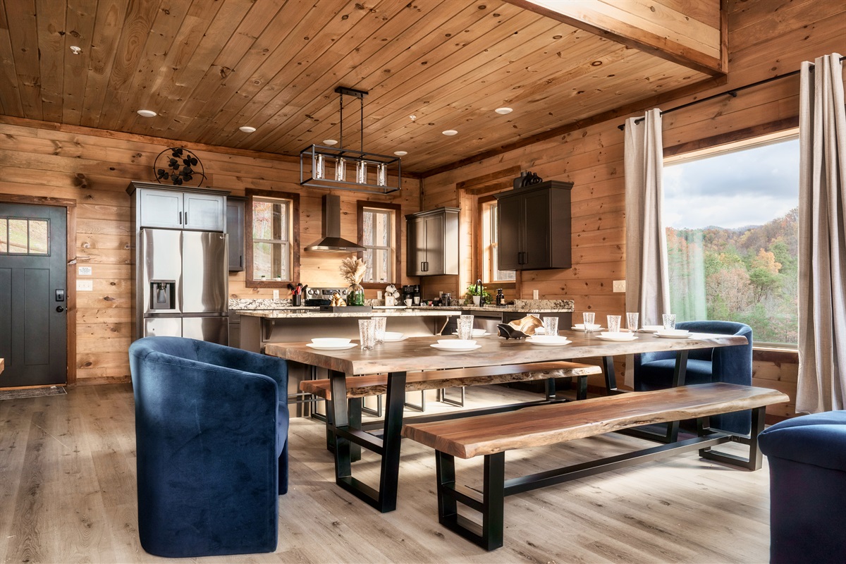 Dining Area and Kitchen