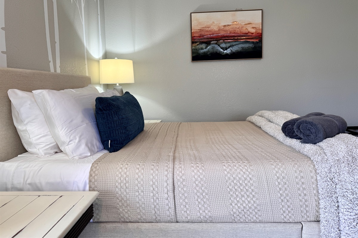 USB and outlet plugs available on each side of the bed to easily plug in all of your electronics without having to rummage around.