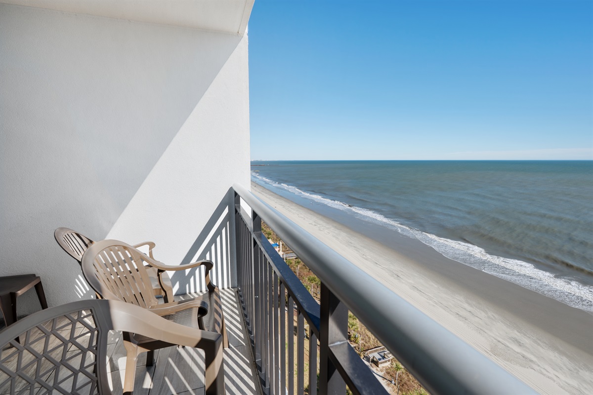 Breathtaking Views from Balcony!